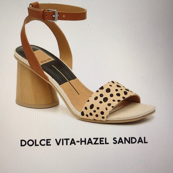 Dolce Vita Shoes - Squared toe tan/dark brwn cheetah print ca…